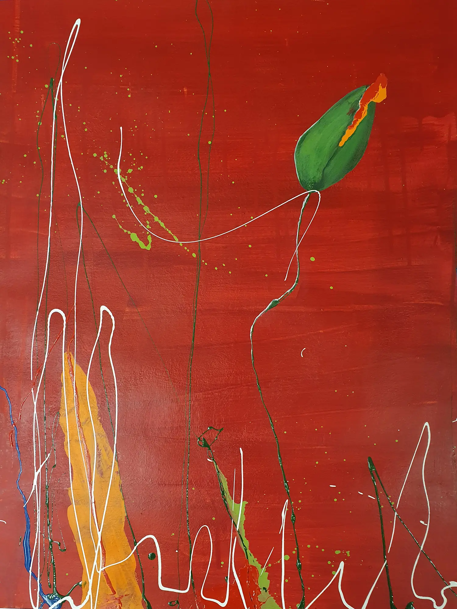 Aufbruch - Acryl, 49x64cm