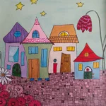 Auszeit - Naive Welt, 24x32cm