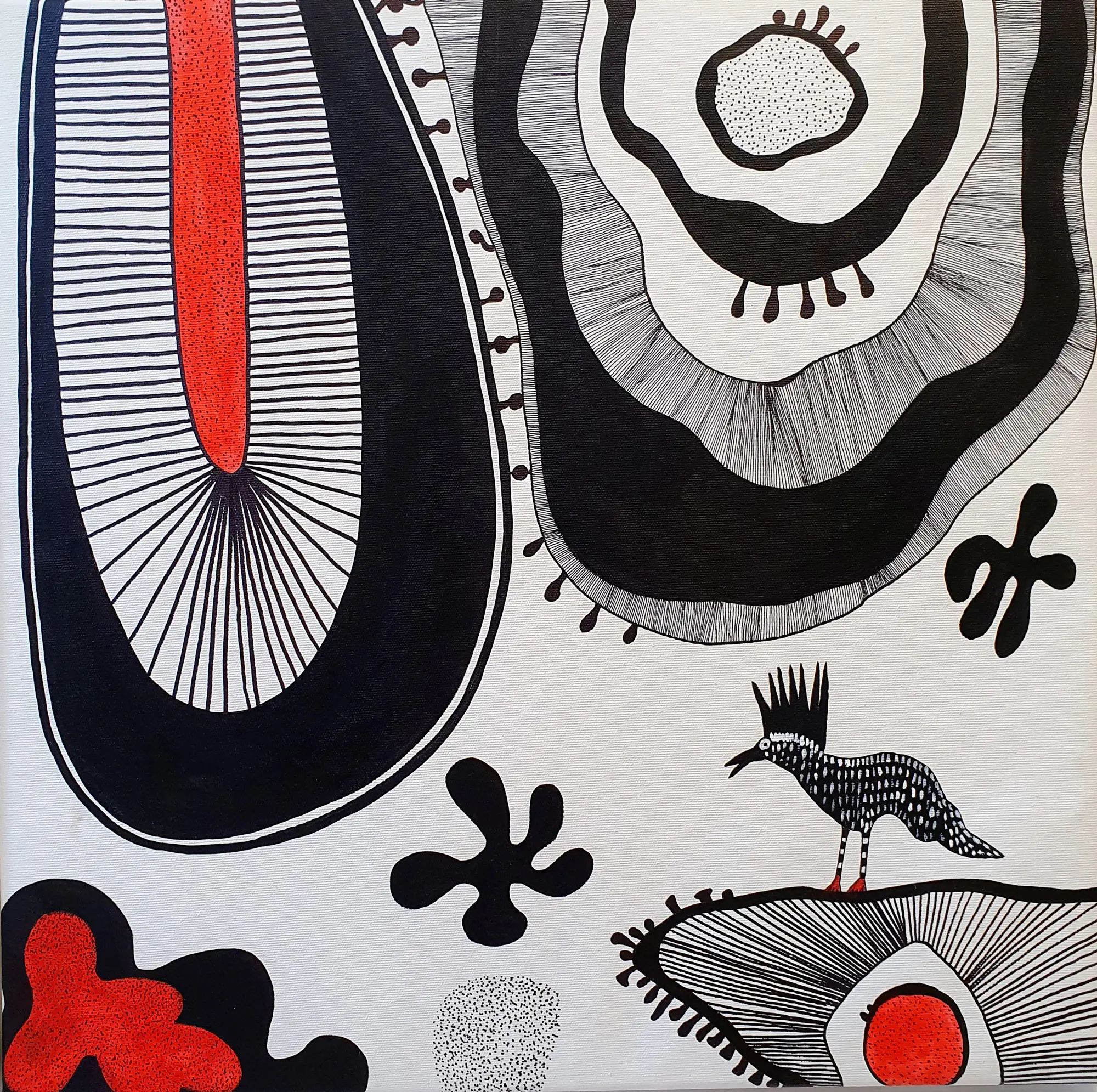 Der König - Meditatives Zeichnen, Illustration