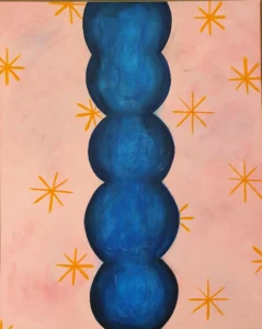 Der Sternenhimmel - Acryl, 80x100cm