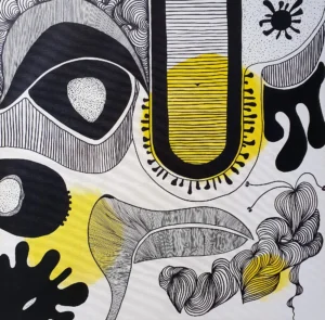 Der Tukan - Meditatives Zeichnen, Illustration