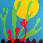 Die Fühler ausstrecken - Collage