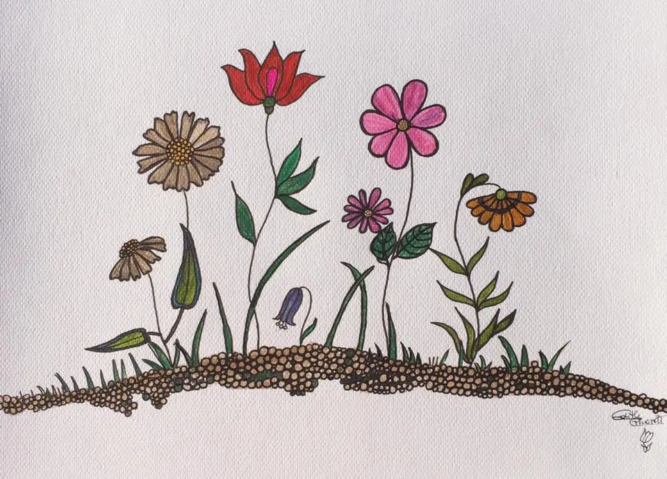 Heute schon gefreut - Naive Welt, 24x32cm