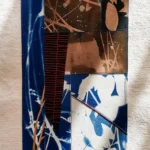 Himmel und Erde - Cyanotypie, 20x45cm