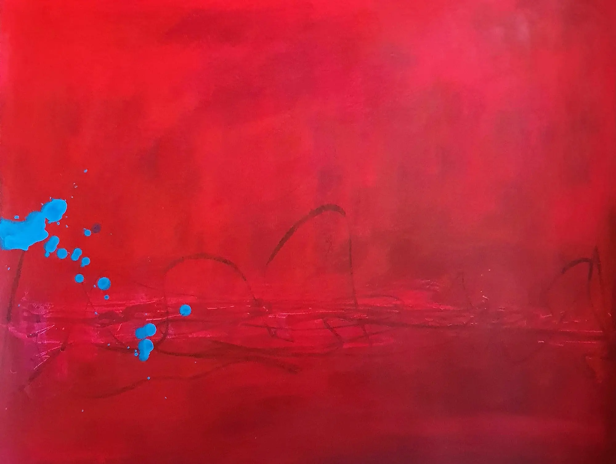 Hoppala - Acryl, 49x64cm