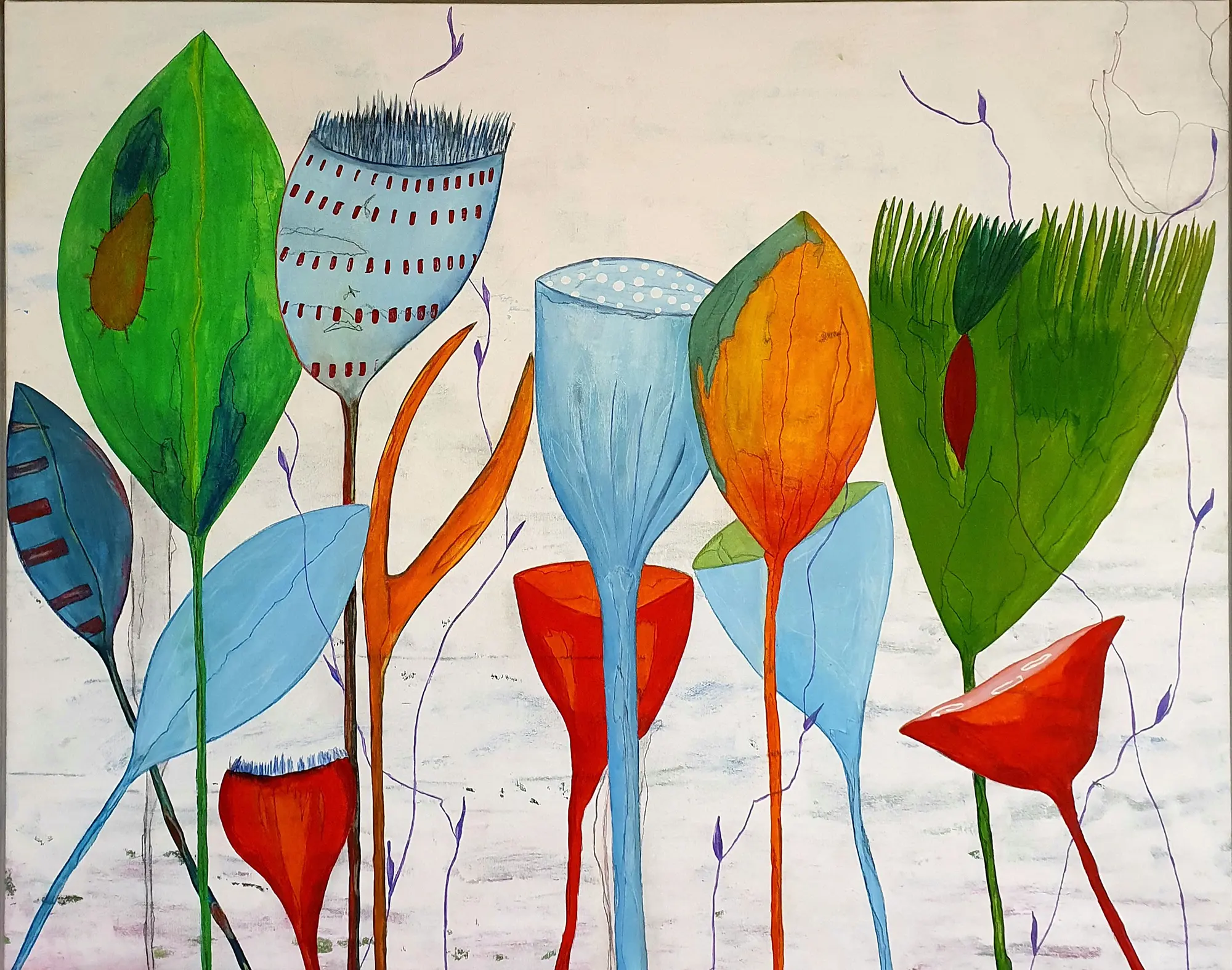 Lass mich doch träumen - Acryl, 80x100cm