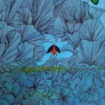 Schwerelos - Meditatives Zeichnen, Illustration, 36x42cm