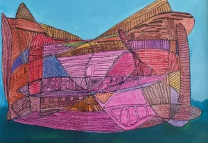 Arche Noah - Meditatives Zeichnen, Illustration, 30x21cm